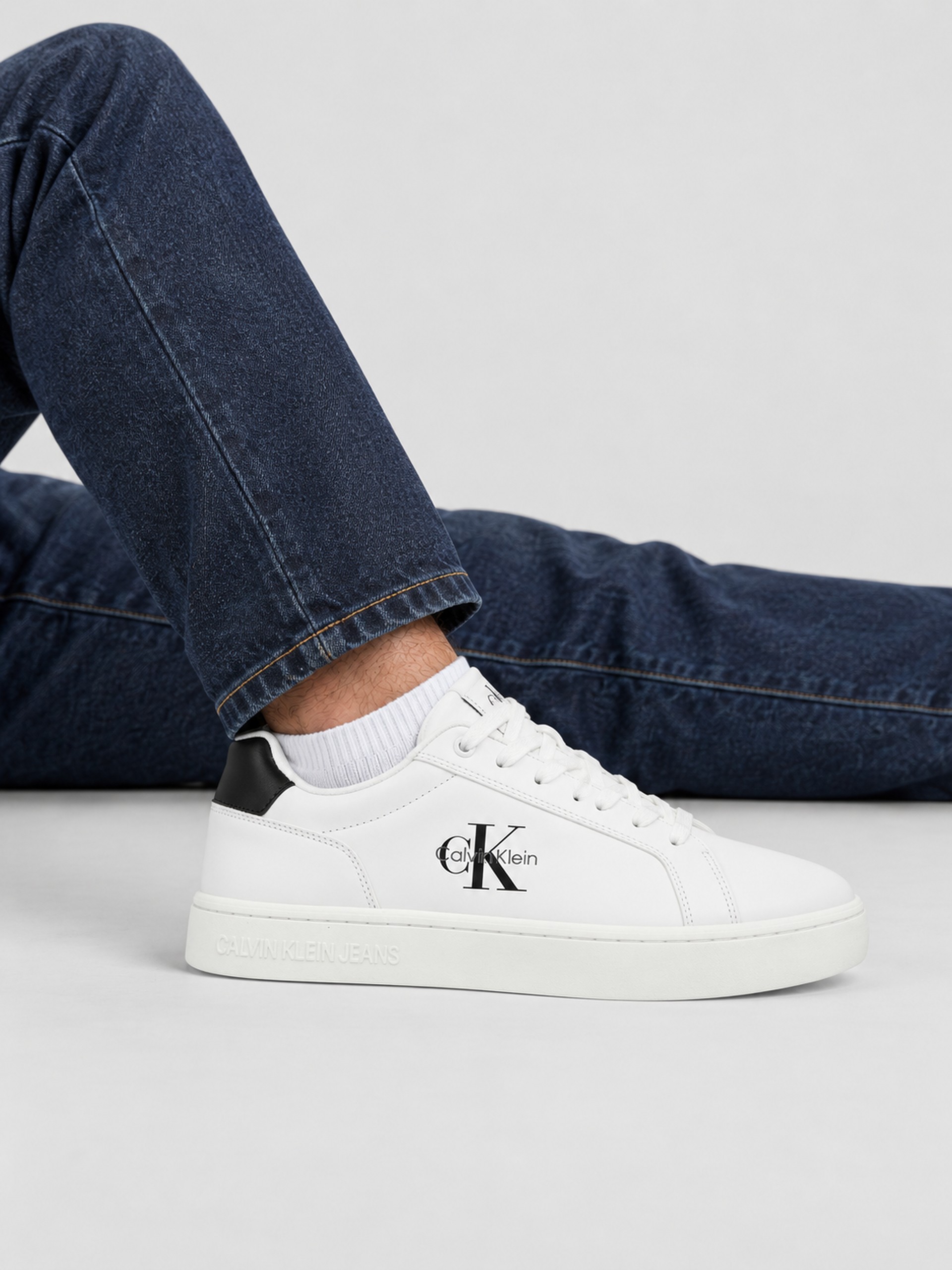 Sneakers Man White Calvin Klein
