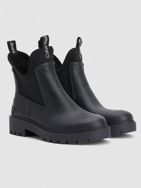 Bota Calvin Klein  Mulher Mid Rainboot Chelsea