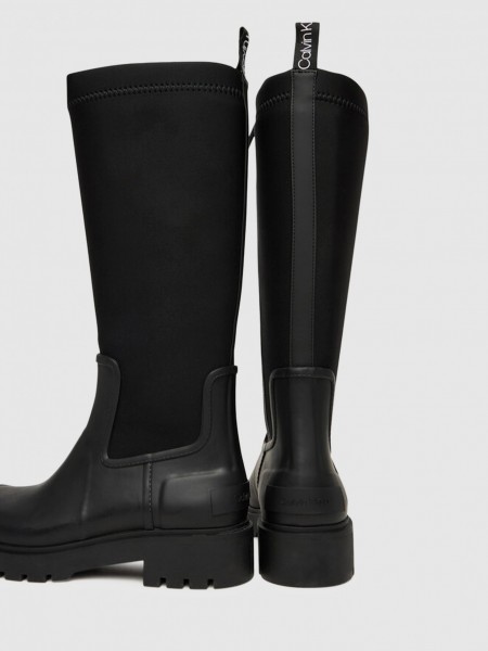 Boots Woman Black Calvin Klein Boots Woman Black Calvin Klein