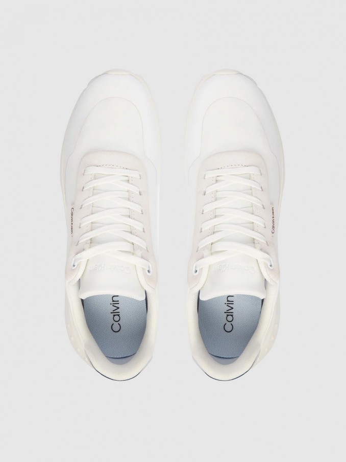 Sapatilha Calvin Klein Mulher Eva Runner Lace Up Mat Mix