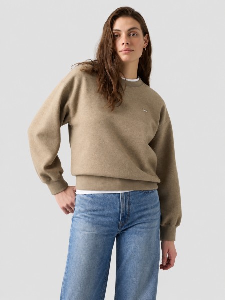 Sweatshirt Levis Mulher Everyday Crew Sweatshirt Browns
