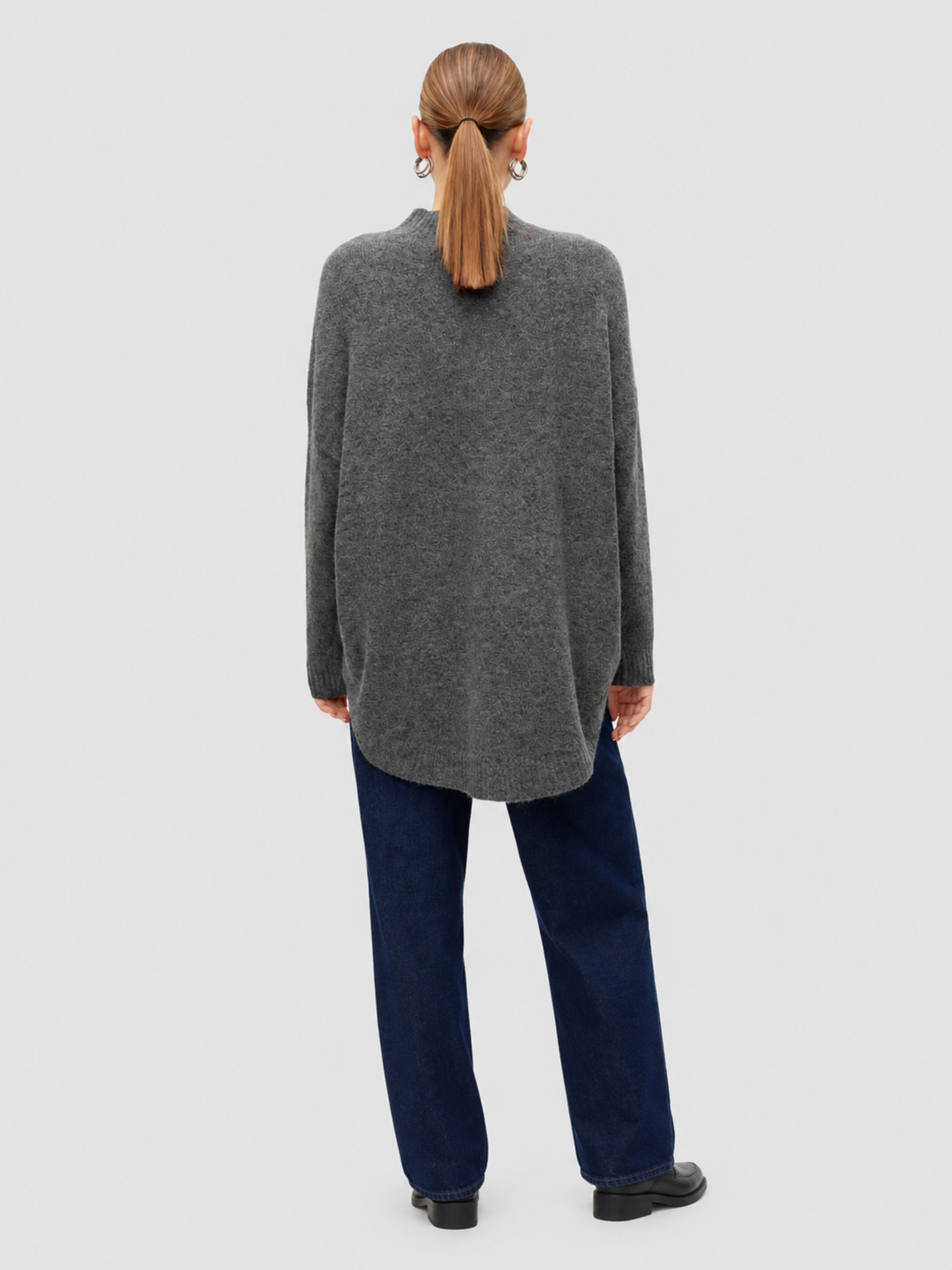 Sueter Mujer Gris Vero Moda