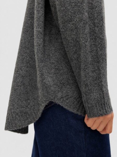 Sueter Mujer Gris Vero Moda