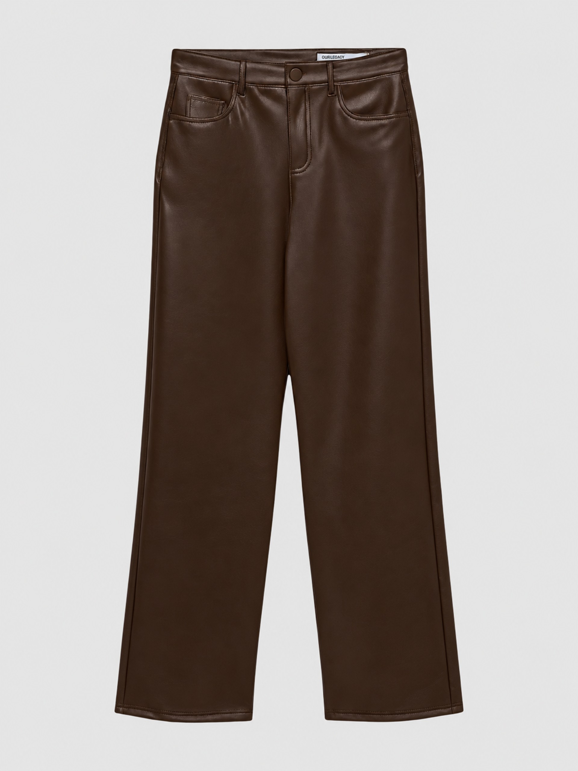 Pantalones Mujer Castaño Oscuro Vero Moda
