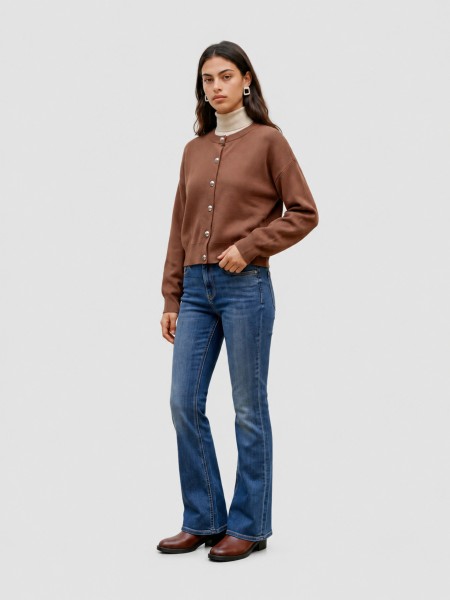 Casaco Vero Moda Mulher Vmnoella Ls O-Neck Cardigan Boo