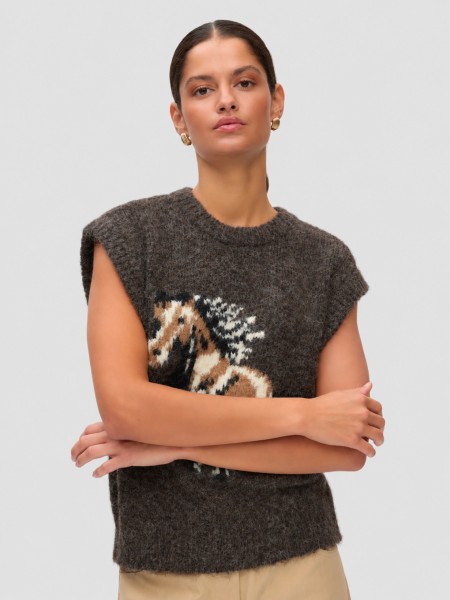 Colete Vero Moda Mulher Vmarianna Sl O-Neck Vest Prm
