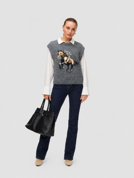Colete Vero Moda Mulher Vmarianna Sl O-Neck Vest Prm