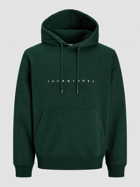 Sweatshirt Jack & Jones Homem Jjestar Jj Sweat Hood Noos