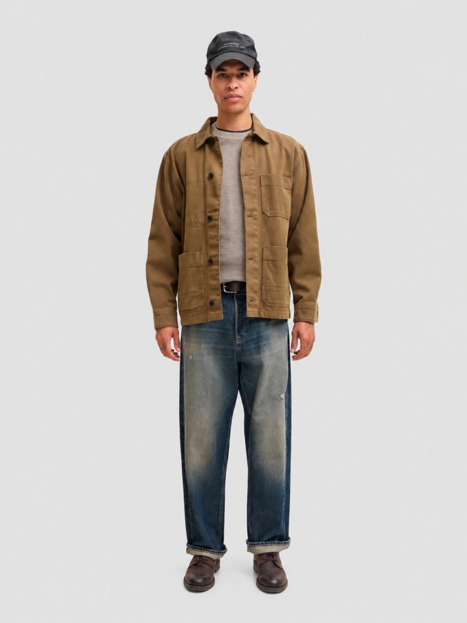 Pullover Man Light Brown Jack & Jones