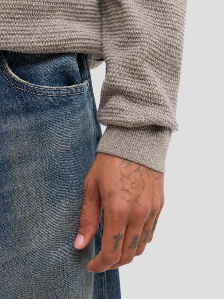 Camisola Jack & Jones Homem Jprbluriley Knit Crew Neck Ls Sn