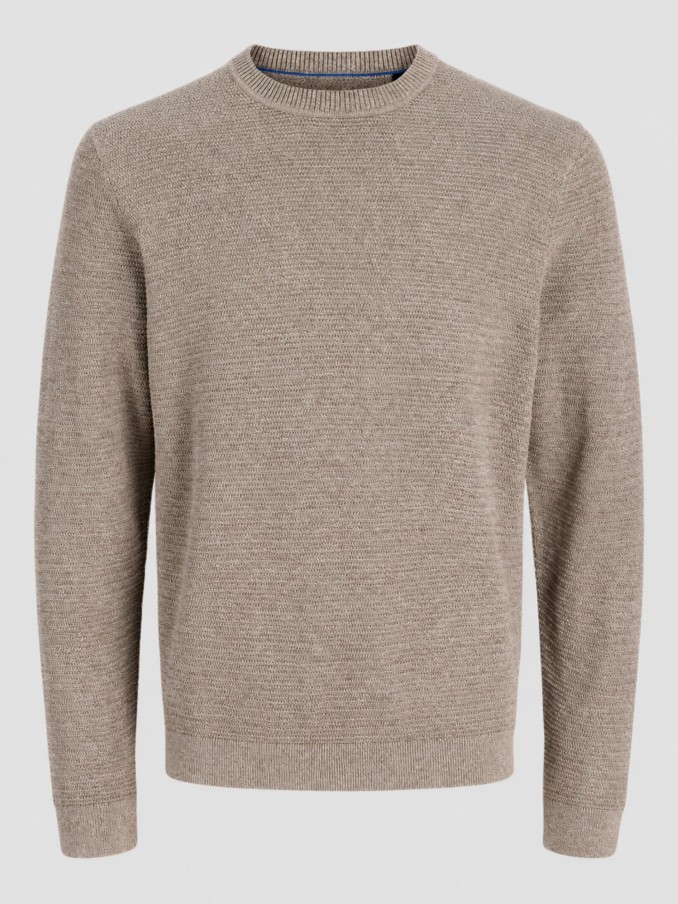 Pullover Man Light Brown Jack & Jones