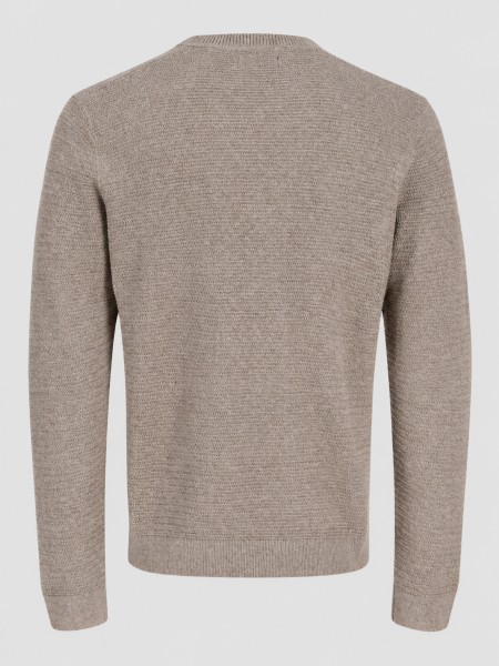 Camisola Jack & Jones Homem Jprbluriley Knit Crew Neck Ls Sn