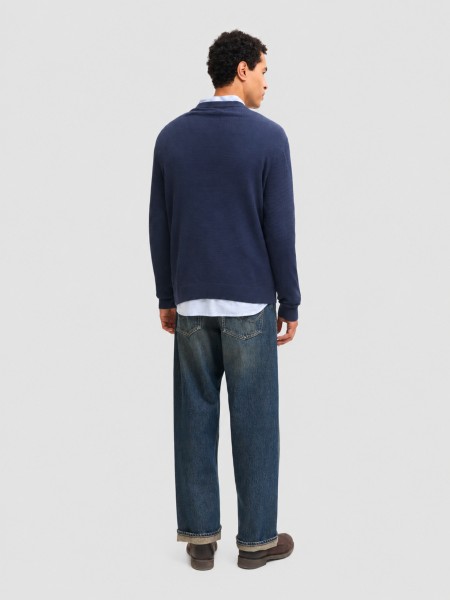 Camisola Jack & Jones Homem Jjeryder Knit Crew Neck Noos