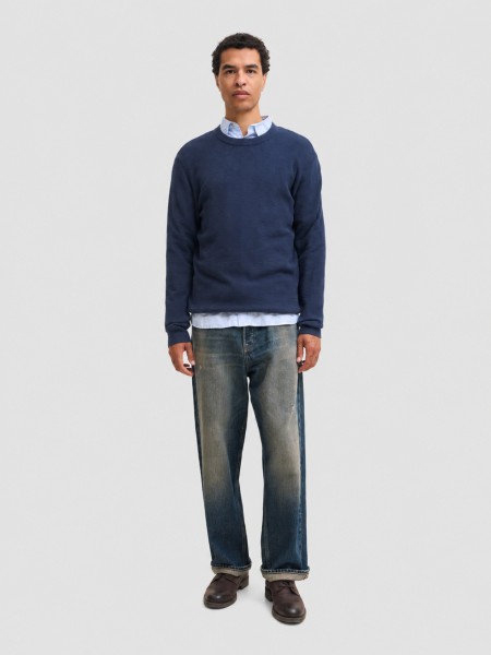Camisola Jack & Jones Homem Jjeryder Knit Crew Neck Noos