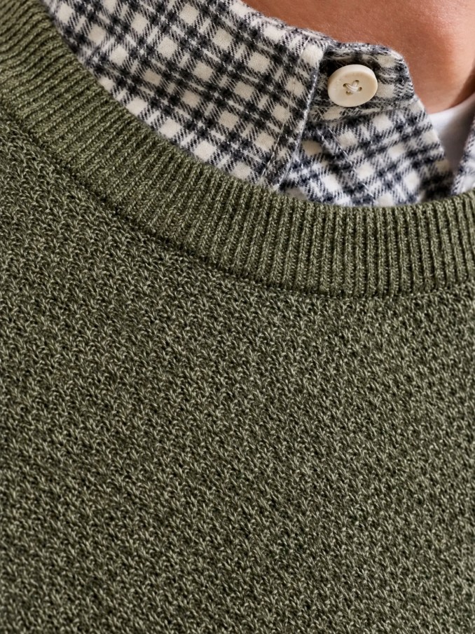 Pullover Man Green Jack & Jones