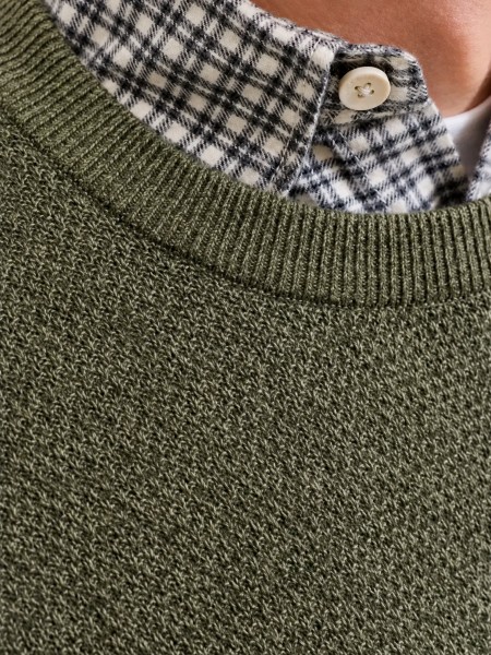 Camisola Jack & Jones Homem Jjeryder Knit Crew Neck Noos