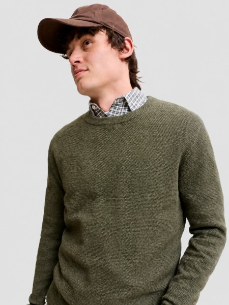 Camisola Jack & Jones Homem Jjeryder Knit Crew Neck Noos