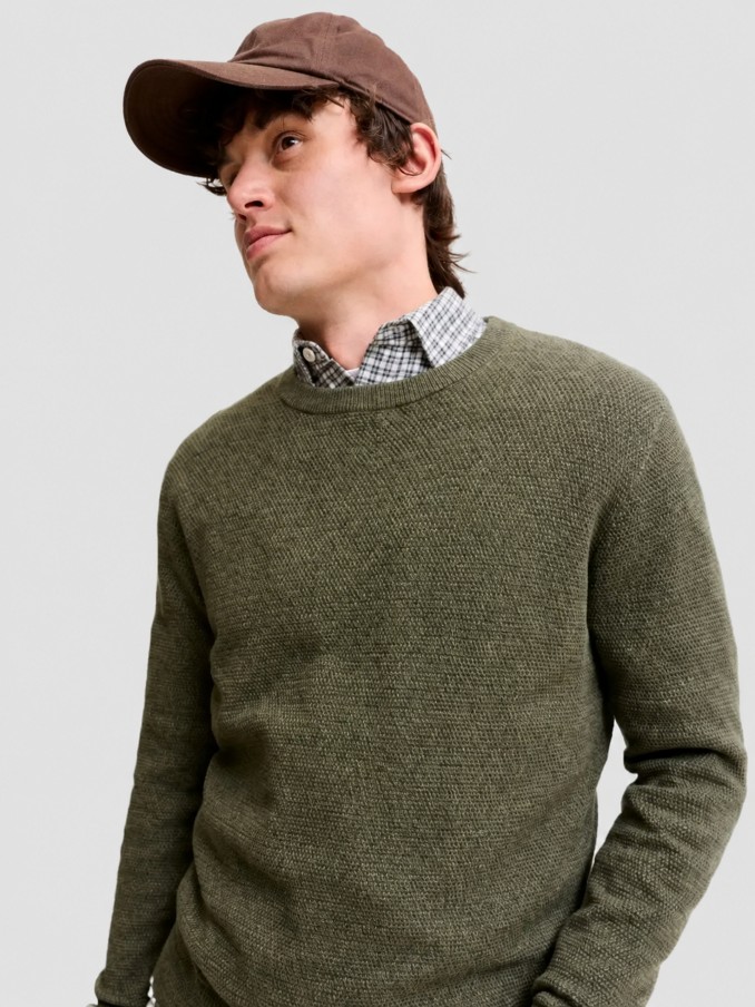 Pullover Man Green Jack & Jones