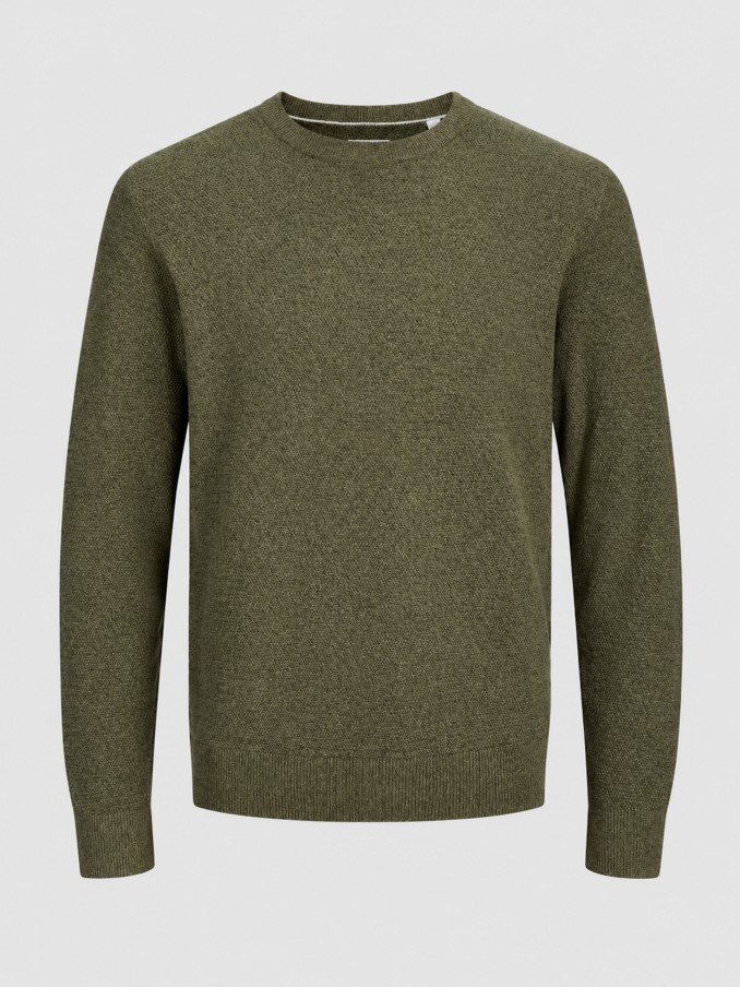 Pullover Man Green Jack & Jones