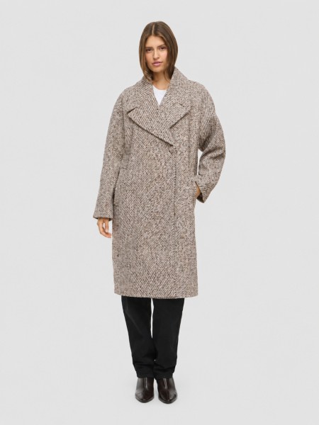 Chaqueta Mujer Beige Vila