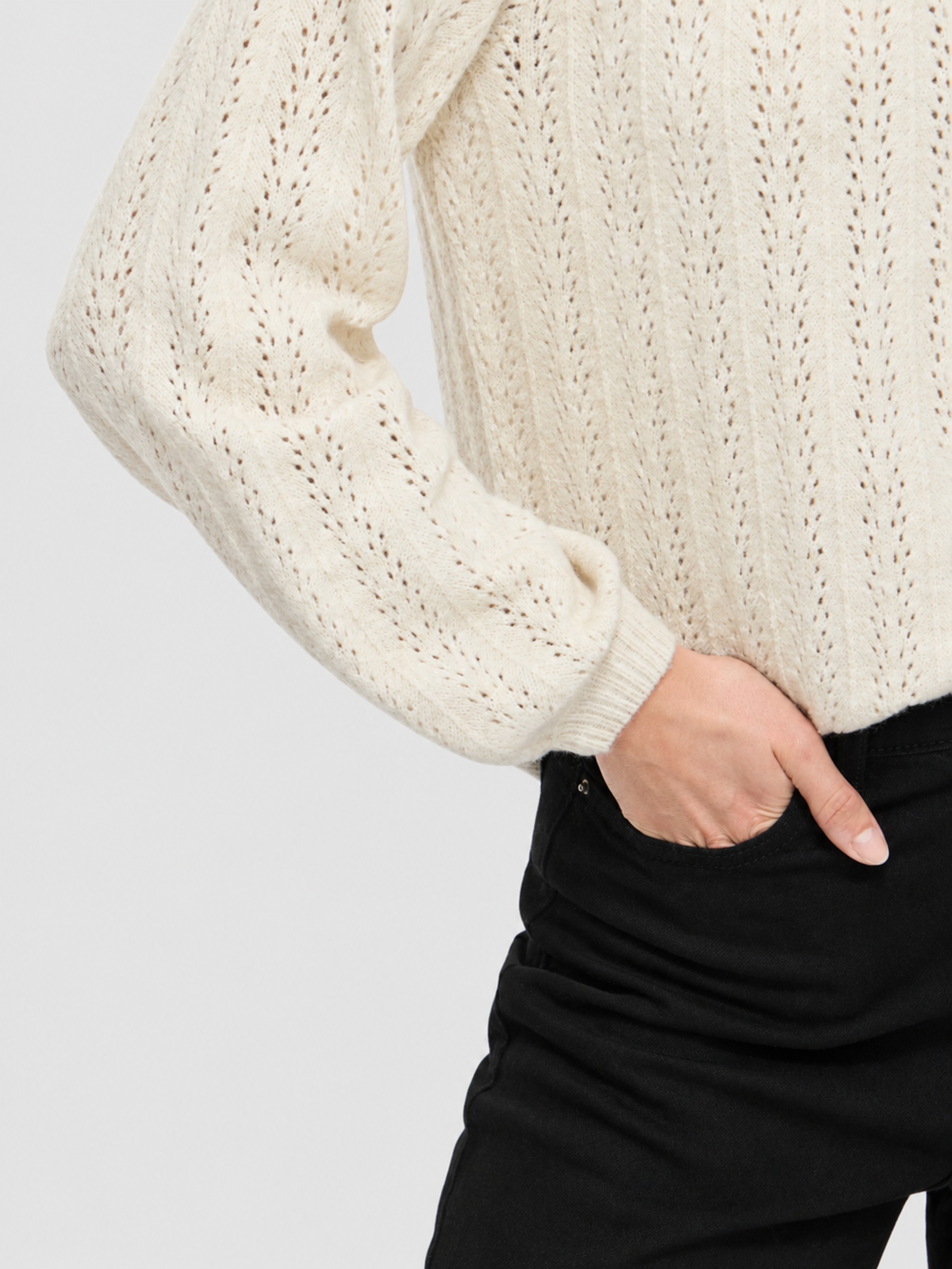 Sueter Mujer Crema Vila