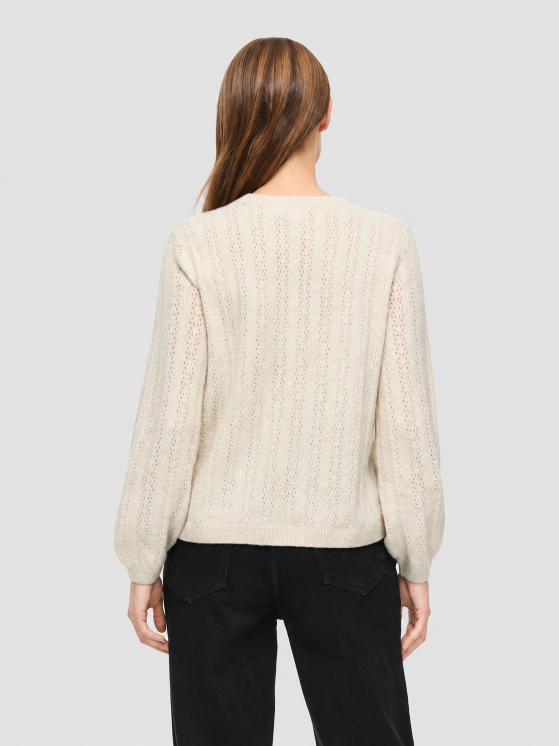 Sueter Mujer Crema Vila