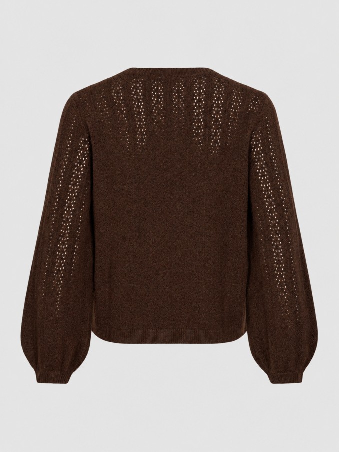 Pullover Woman Brown Vila
