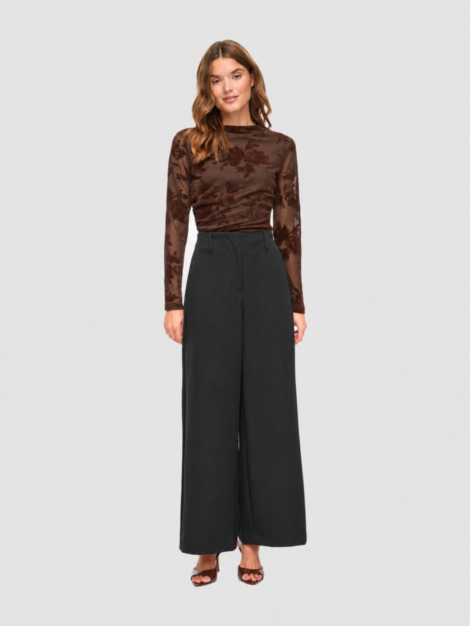 Pants Woman Black Vila