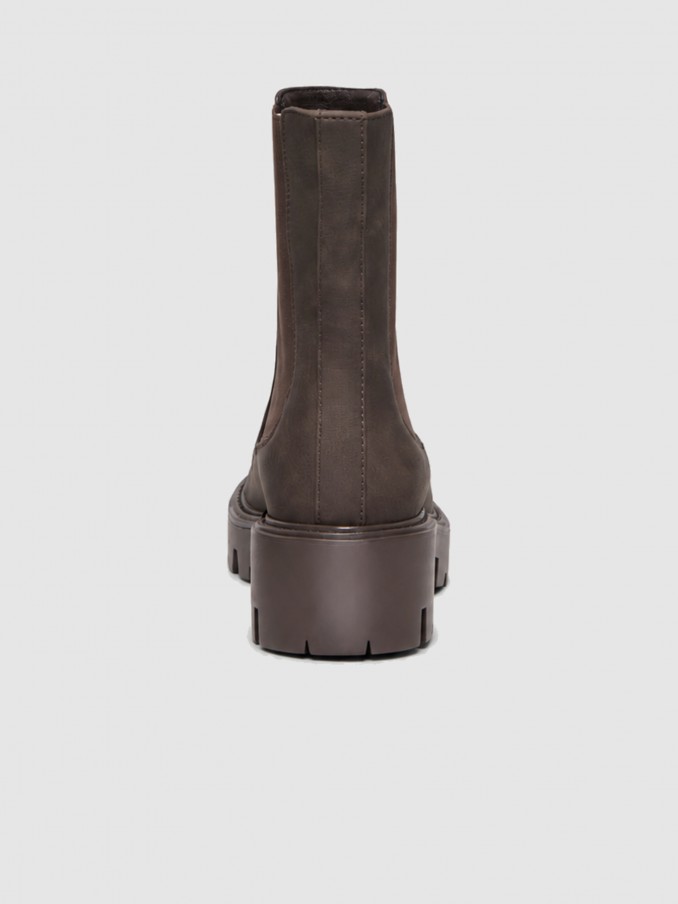 Botas Mujer Marr�n Only