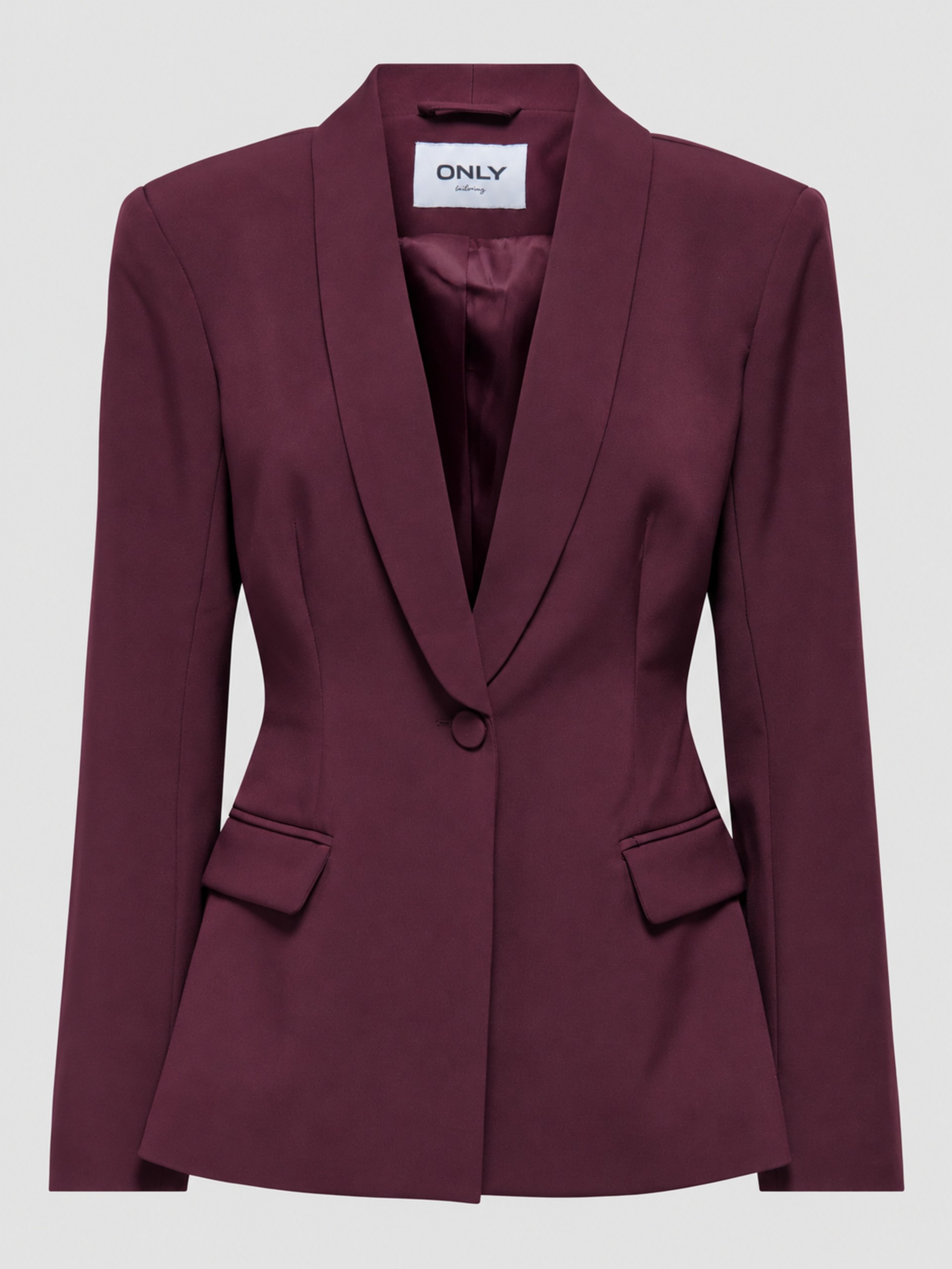 Blazer Woman Bordeaux Only