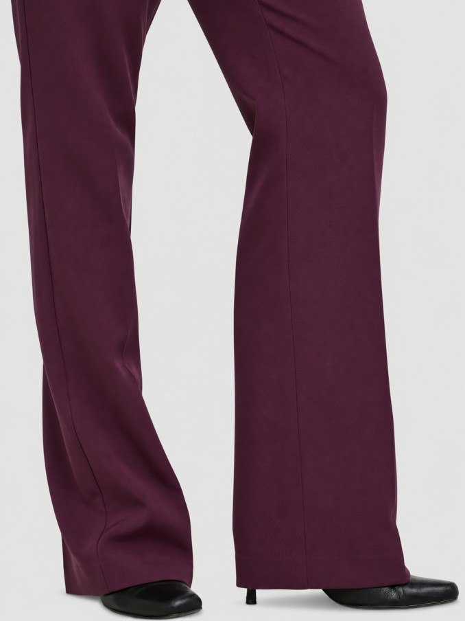 Pantalones Mujer Burdeos Only