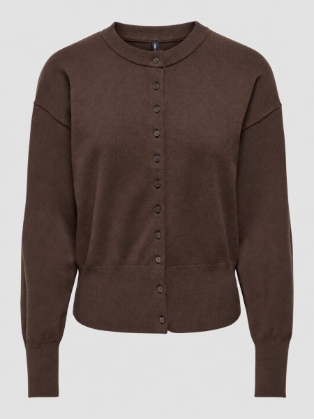 Chaqueta Mujer Castaño Oscuro Only Chaqueta Mujer Castaño Oscuro Only