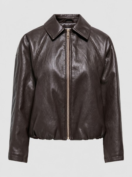 Jacket Woman Dark Brown Only