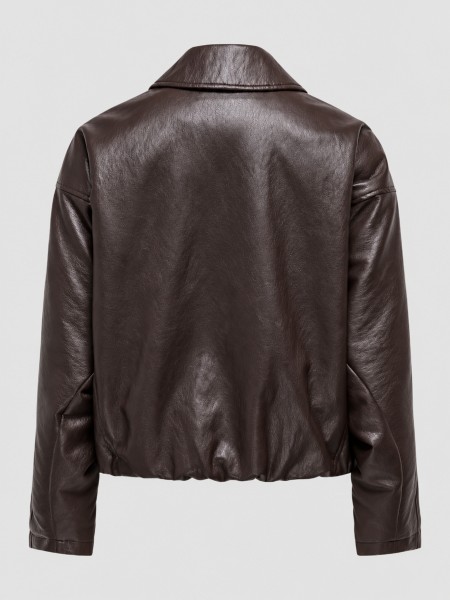 Jacket Woman Dark Brown Only