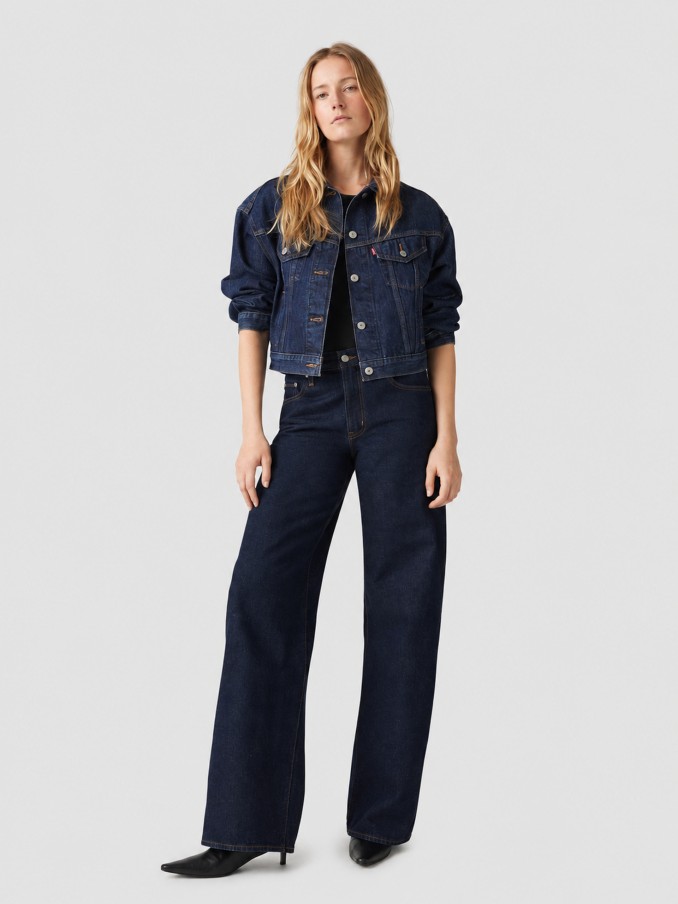 Jeans Woman Dark Jeans Levis