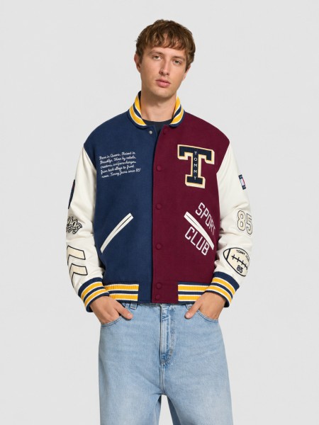 Jacket Man Multicolor Tommy Jeans