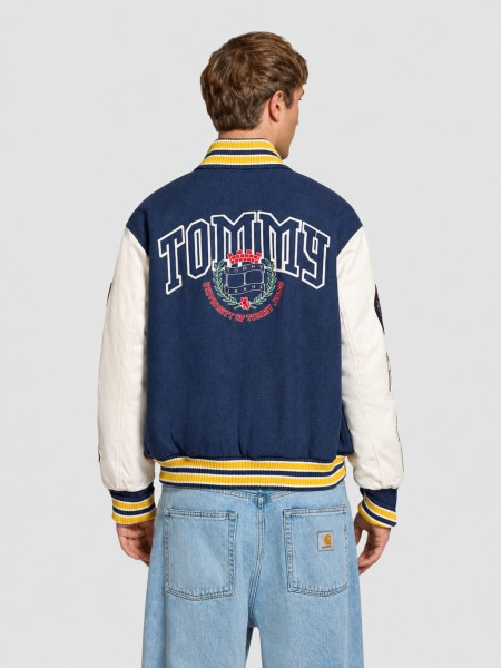 Chaqueta Hombre Multicolor Tommy Jeans