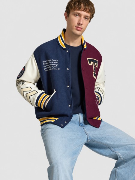 Chaqueta Hombre Multicolor Tommy Jeans