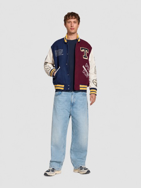 Chaqueta Hombre Multicolor Tommy Jeans