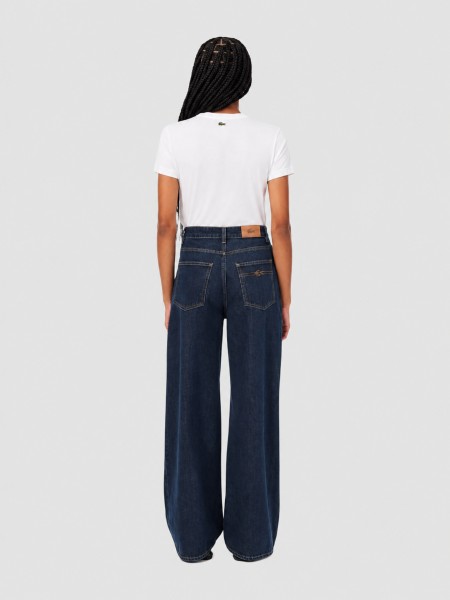 Jeans Mujer Jeans Oscuros Lacoste