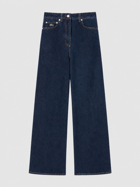 Jeans Mujer Jeans Oscuros Lacoste