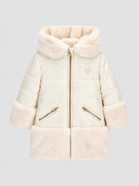 Casaco Guess Menina Reversible Hooded Padded Ls Ja