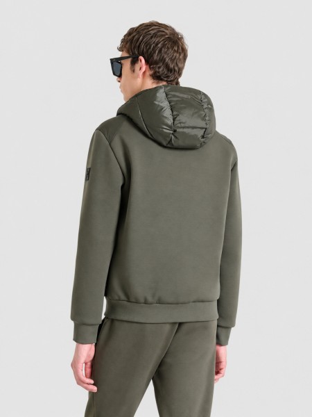Casaco Antony Morato Homem Coat Slim Fit In Eco Padded Techno Fabric With Stretch Scuba Viscose Blen