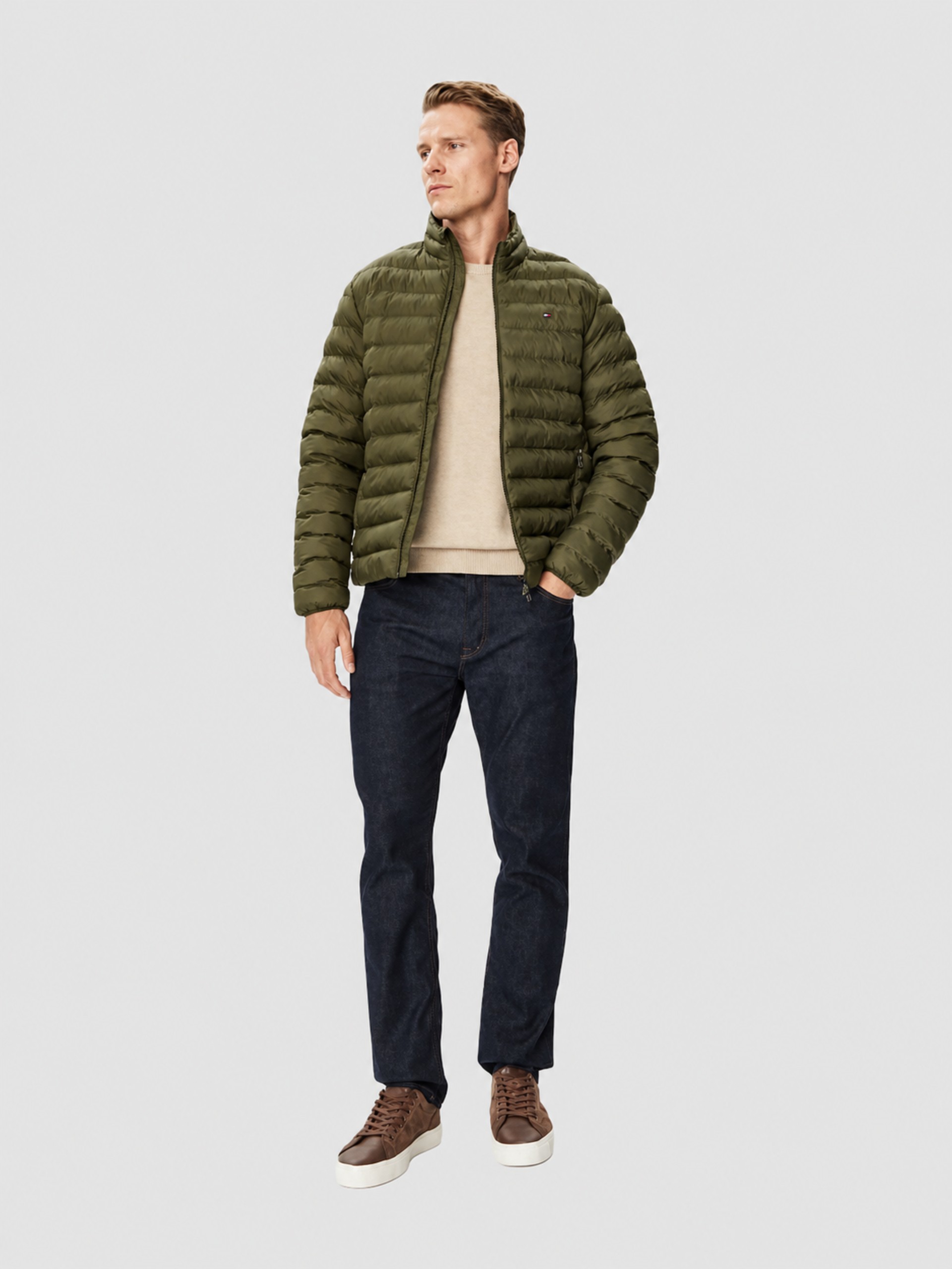 Chaqueta Hombre Verde Tommy Hilfiger