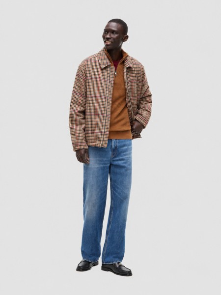 Polo Tommy Hilfiger Homem Pima Ctn Cash Structure Zip Mock