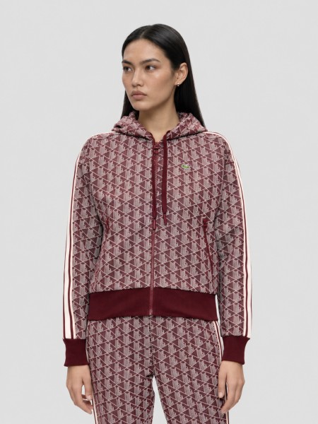 Casaco Lacoste Mulher Zipped Hoodies