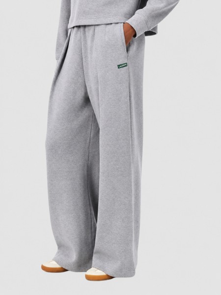 Pants Woman Light Gray Lacoste
