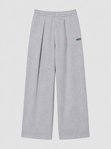 Pants Woman Light Gray Lacoste