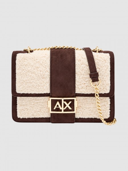 Mala Armani Exchange Mulher Jodie Crossbody M