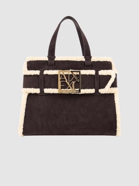 Mala Armani Exchange Mulher Susy Soft Shopping S